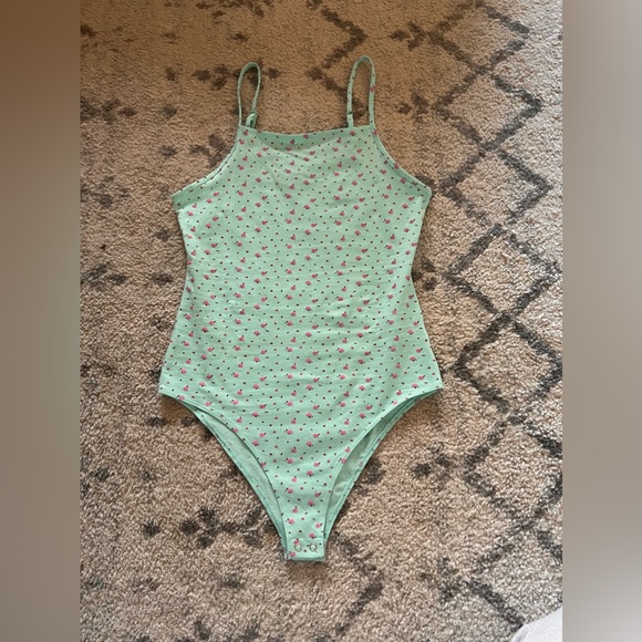 NWOT Baby Blue Floral Bodysuit from Wild Fable - Picture 1 of 5